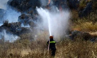 В Гърция e обявена най-високата степен за опасност от пожари