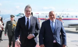 Борисов посрещна сръбския президент Вучич (ВИДЕО)