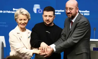 Володимир Зеленски поиска днес от ЕС изтребители и оръжия за войната