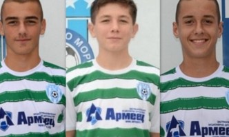 Трима футболисти от школата на Черно море получиха повиквателни за