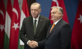 Турският президент Реджеп Тайип Ердоган който беше на официално посещение
