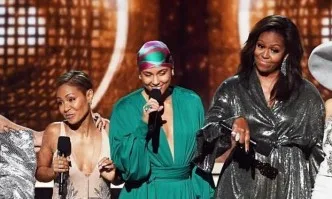 Бившата първа дама на САЩ взриви с присъствието си наградите Грами