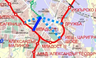 Слатина, Редута и Гео Милев се разминаха на 1 км с пряката връзка до Бизнес парка, Младост, Дружба, новата гара и летището