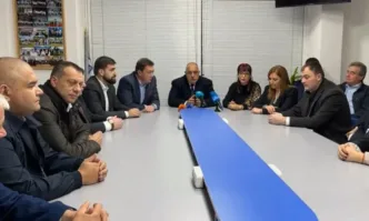 Брифинг на Бойко Борисов и ГЕРБ пред журналисти в Петрич – 3.2.2023