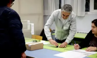 Избирателната активност в София към 15 00 часа е 19 5 сочат