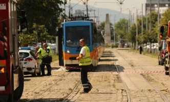 Трамвай премаза човек в района на площад Македония