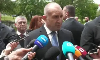 Президентът Румен Радев изрази съболезнования към близките на загиналия мъж