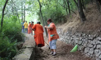 ОП Градини и паркове почиства 4 километра пътеки на Младежкия хълм