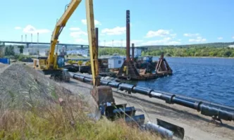 Нова авария на тръбопровода във Варненското езеро е довела до