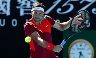 Единственият българин в тенис елита Григор Димитров отново не можа