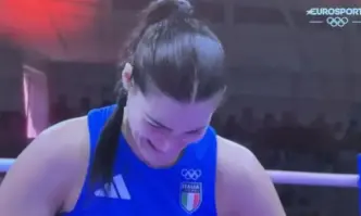 Тя падна и се разплака от бокаИмане Халиф една