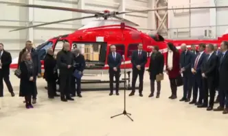 Официално представяне на първия хеликоптер за спешна медицинска помощ - 02.02.2024 г.