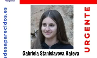 13 годишна българка е изчезнала в Испания Момичето е изчезнало от град