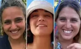 Първите трима израелски заложници три млади жени са