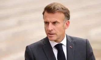 Макрон блокиран на кръстовище в Ню Йорк, полицията го кара да продължи пеша