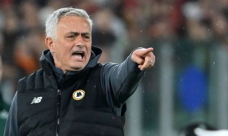 Треньорът на Рома – Жозе Моуриньо не сдържа емоциите си