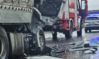 Шофьор слезе от колата и излезе на АМ Марица, беше пометен от тир