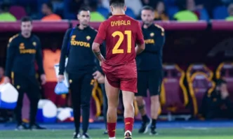 Пауло Дибала получи контузия в мач на Рома от Серия