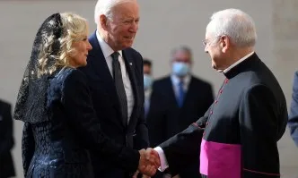 Байдън на среща с папата преди Г-20