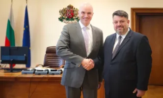 Заместник министър председателят Атанас Зафиров проведе среща с посланика на Обединеното