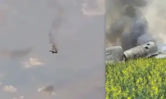 Украинците за първи път унищожиха руски бомбардировач Ту 22М3 Това съобщи