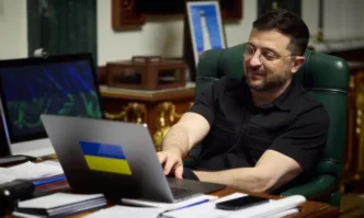 Зеленски и Желязков обсъдиха енергийното и отбранителното сътрудничество между Украйна и България