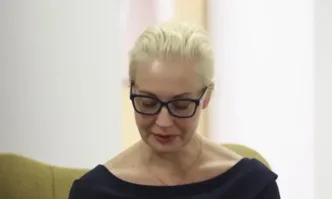 Юлия Навалная вдовицата на покойния руски опозиционен лидер Алексей Навални