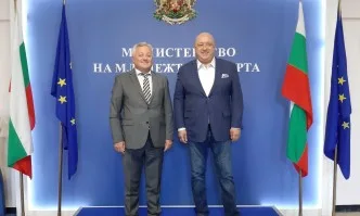Министър Кралев проведе среща с посланика на Република Молдова Н. Пр. Штефан Горда