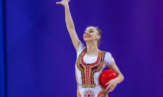 Силно начало за Боряна Калейн на Световната купа по художествена гимнастика в София