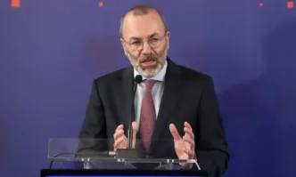 Лидерът на Европейската народна партия в Европейския парламент Манфред Вебер