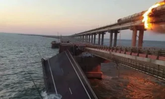МС: Безспорно е установено, че взривеният на Кримския мост камион никога не е бил в България