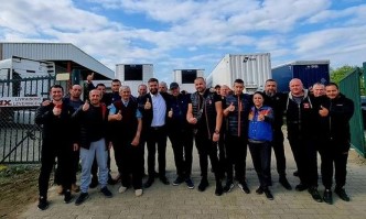 Повече от 35 български шофьори на тирове бяха задържани навръх