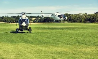 Пиян пастир блъсна с колата си хеликоптер