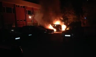 11 коли са опожарени тази нощ в София