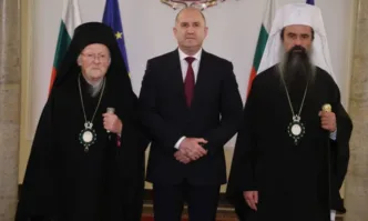 Радев се срещна с Вселенския патриарх Вартоломей и патриарх Даниил