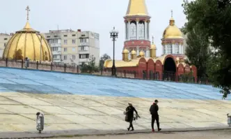 В украинската столица Киев се чуха поредица от силни взривове