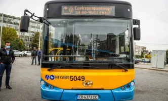 Още 30 нови електробуси ще се движат в градския транспорт на София