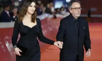 Моника Белучи и Тим Бъртън за първи път стъпиха заедно