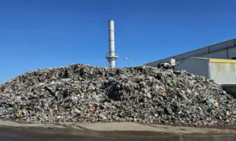 РДФ гориво произведено от завода за преработка на отпадъците на София