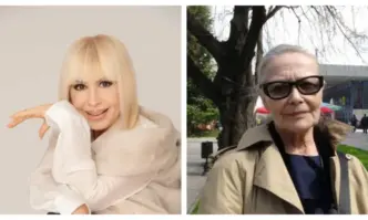 Примата на българската естрада Лили Иванова и актрисата Цветана Манева