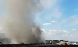 Пожар избухна в шредерен цех на Стомана Индъстрис в Перник