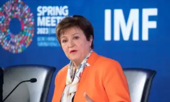 Управляващият директор на Международния валутен фонд МВФ Кристалина Георгиева изрази