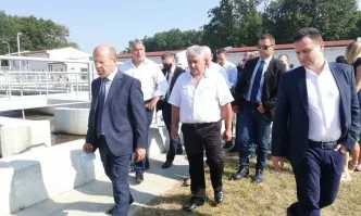 Борисов инспектира пречиствателната станция за отпадни води край Приморско и Китен