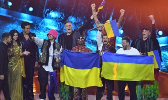 Украйна стана победител в конкурса Евровизия Рап фолк групата Kalush Orchestra беше