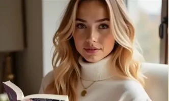 Ахинора - първият български ИИ образ, води изборното студио на Нова телевизия