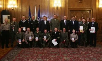 Министрите Кралев и Каракачанов наградиха най-добрите спортисти на Министерството на отбраната за 2019 г.