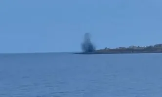 Силен взрив край Синеморец, свързан е с Украйна
