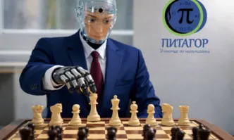 Роботът Робърт на шахматен турнир