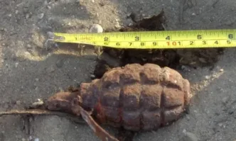 Собственик на лек автомобил откри граната в колата си и