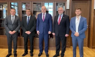 Главният прокурор Иван Гешев проведе работна среща с Робърт Сингер